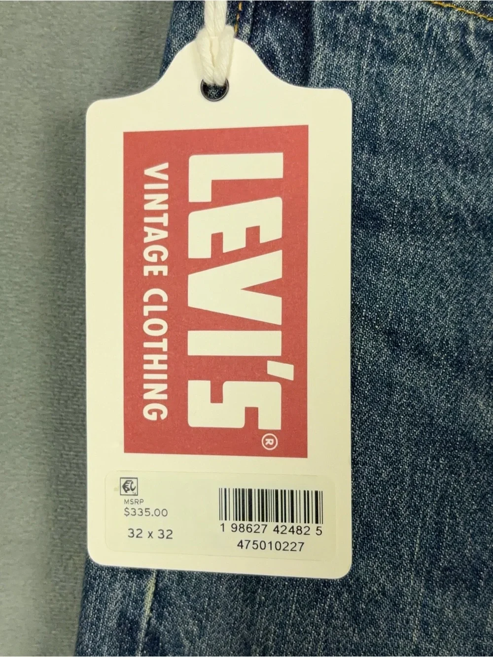 Levis Vintage Clothing LVC 1947 501 XX Selvedge Jeans Mens Size 32x32 Made Japan